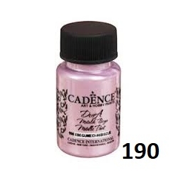 CADENCE Farba Dora metalik 190 HIBISKUS 50ml / HIBISCUS 190